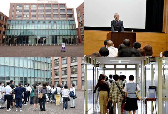 学習塾山手学院主催　私立高校見学会　狭山ヶ丘高校（埼玉県入間市）