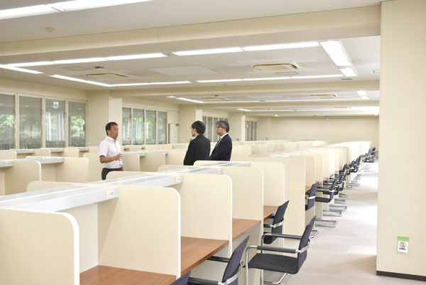 川越東高校　自習室