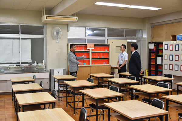 和光国際高校 書道室兼自習室